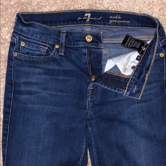 7 For All Mankind | Ankle Gwenevere Skinny Jeans - Picture 4 of 8